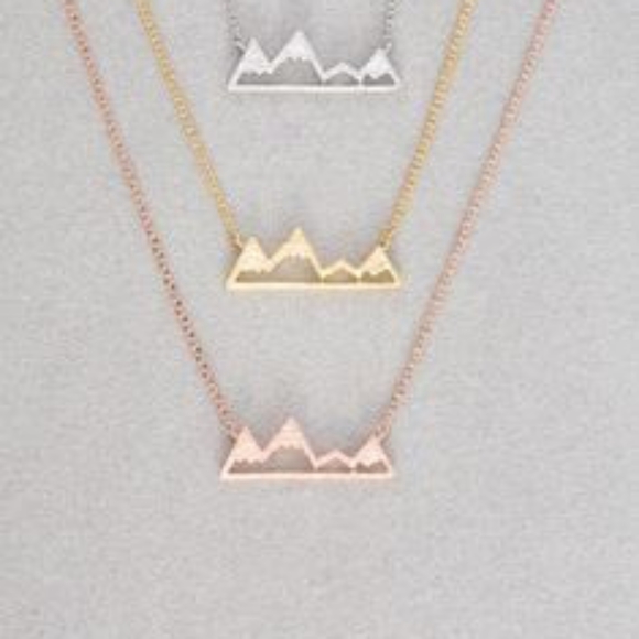 Mountain Range Necklace - Picture 2 of 3